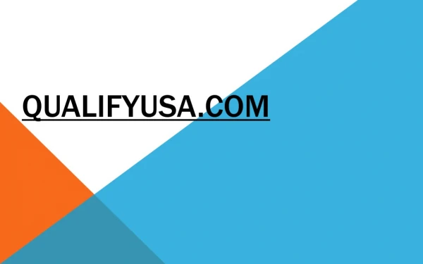 Welcome to QualifyUSA! Qualifyusa.com provides high quality online safety training courses by certified professional ins
