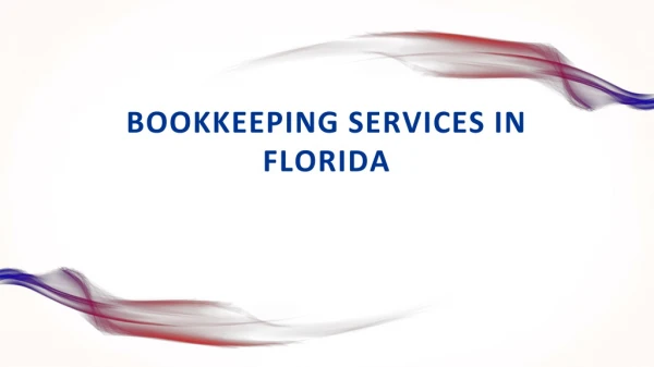 Bookkeeping Services in Florida