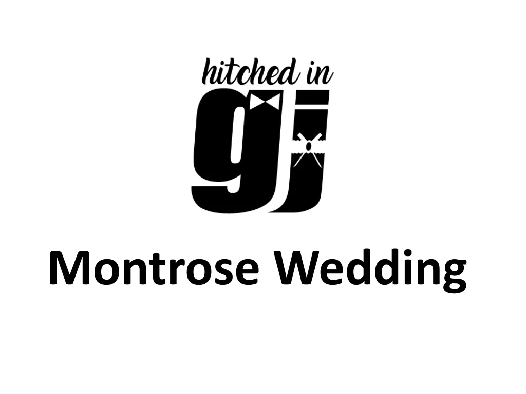 montrose wedding