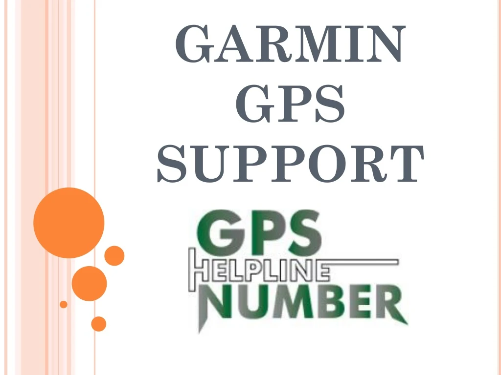 garmin gps support