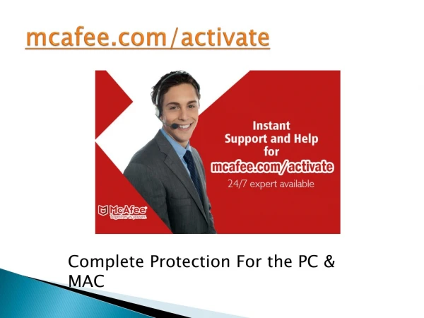 Mcafee Antivirus for PC-MAC