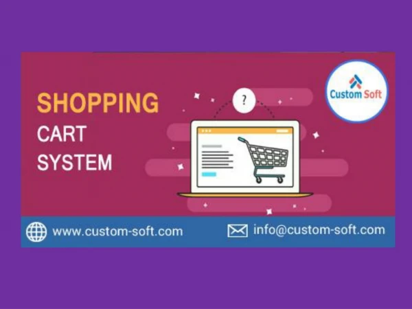 Shopping Cart System by CustomSoft