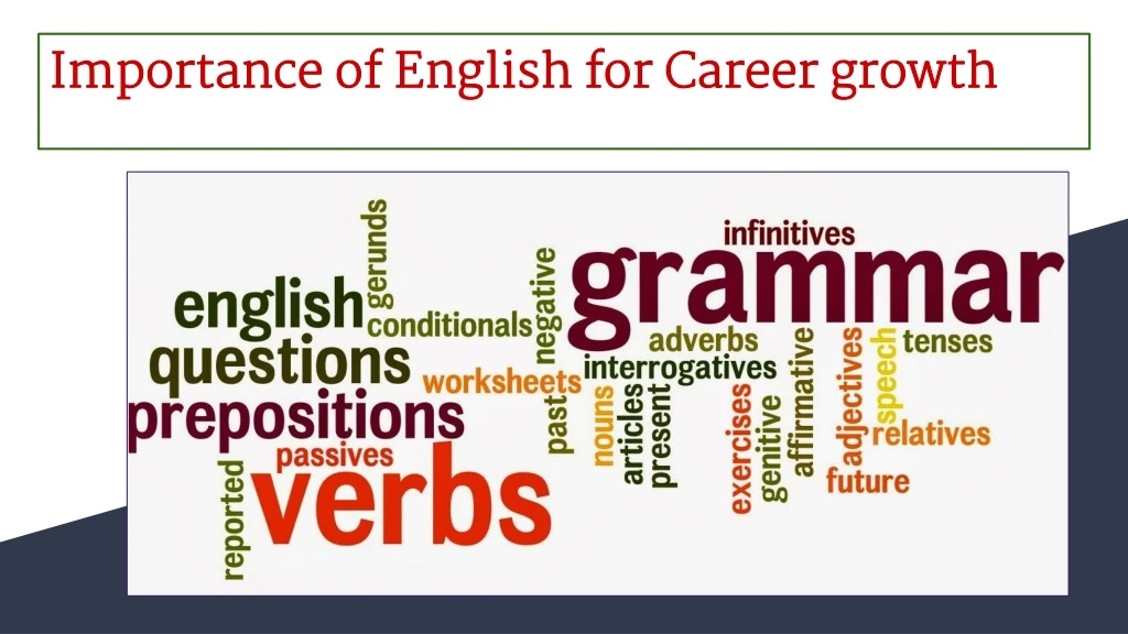 importance of english for career growth