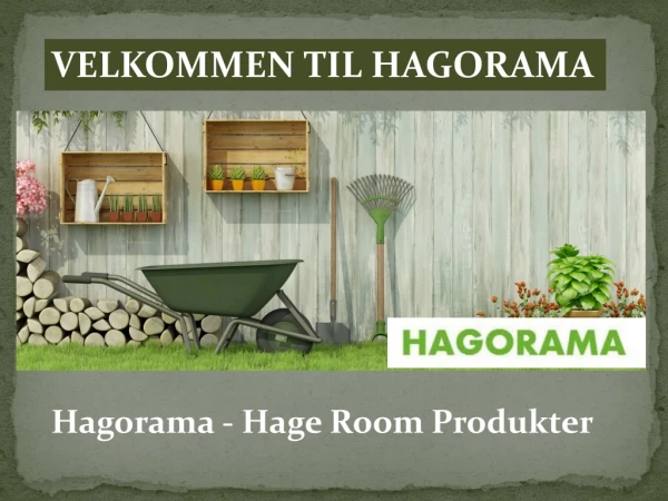 Plantelommer | Hagorama Norway