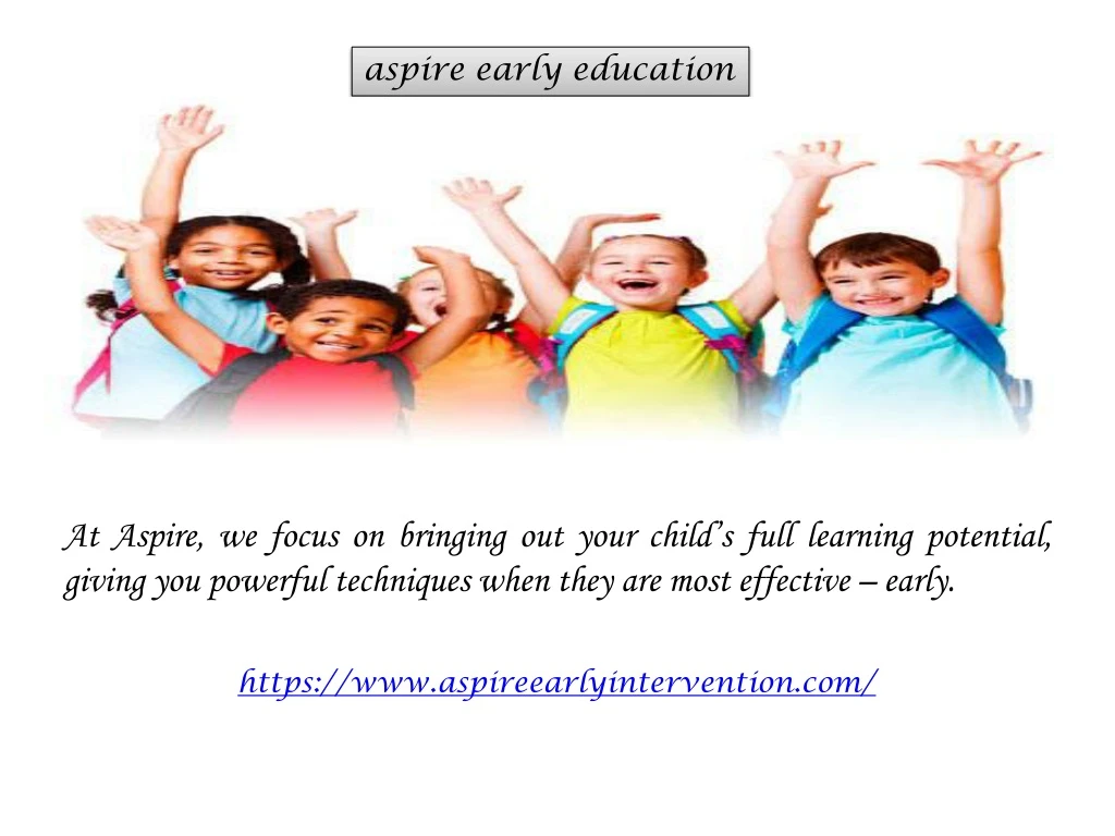 aspire early education