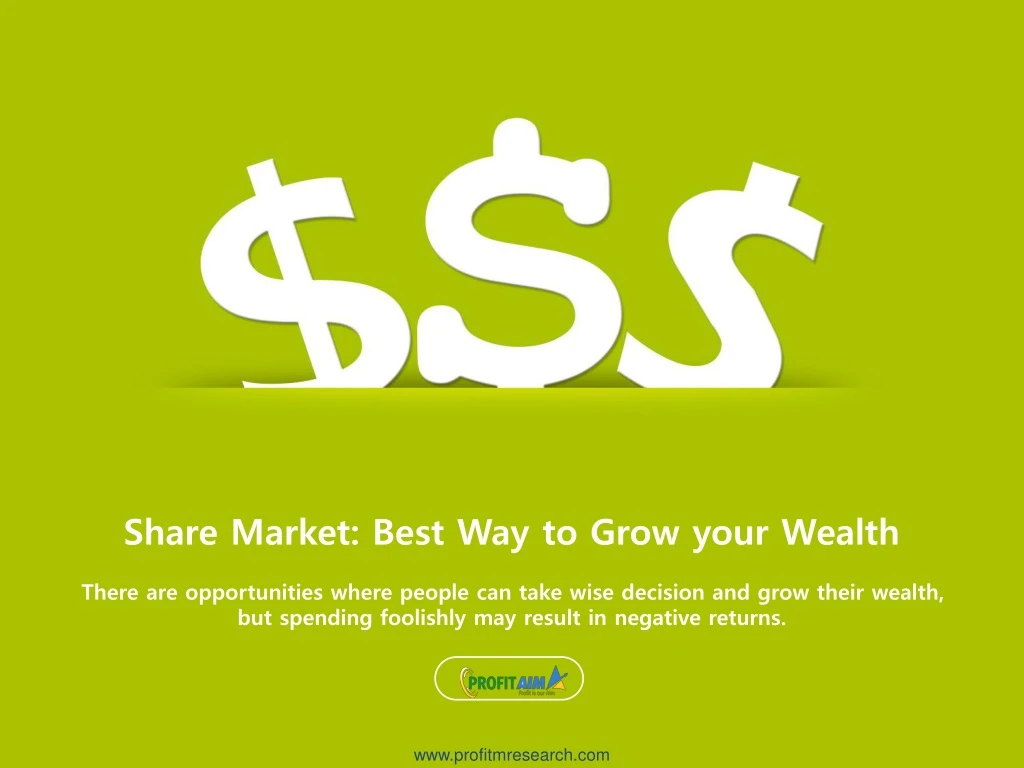 share market best way to grow your wealth