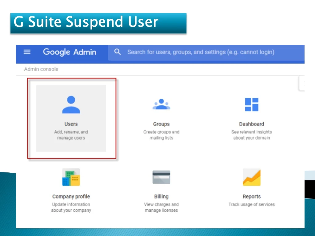g suite suspend user