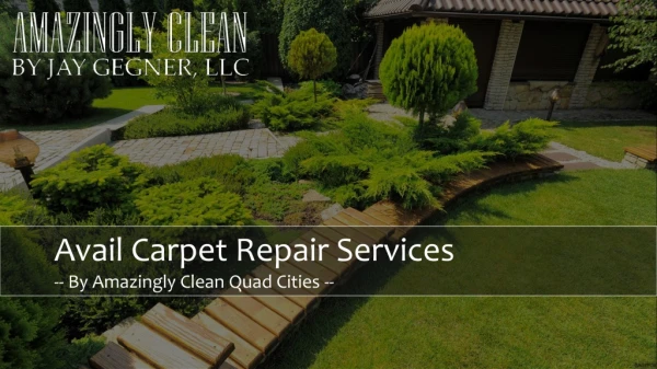 Avail Carpet Repair Services at Pocket - Friendly Price