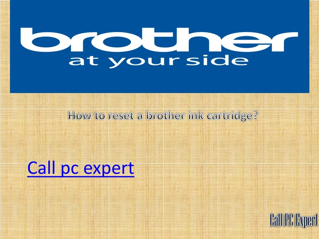 how to reset a brother ink cartridge
