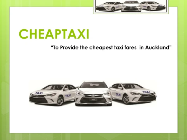 Cheap Taxi to Airport in Auckland