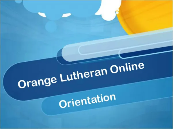 Orange Lutheran Online