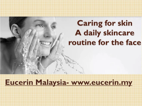 Eucerin cleanser for acne -Acne product malaysia