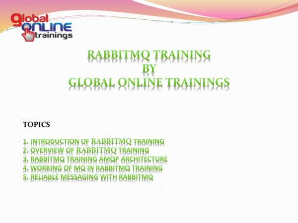 RabbitMQ training | RabbitMQ online training