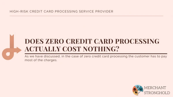 Does Zero Credit Card Processing Actually Cost Nothing?