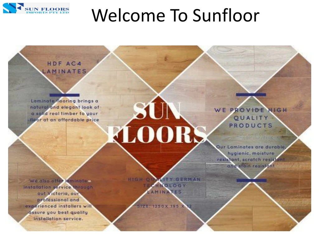 welcome to sunfloor