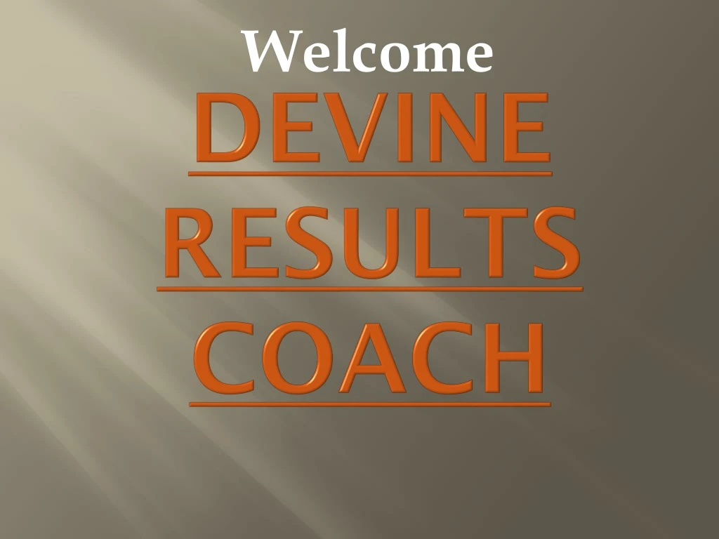 devine results coach