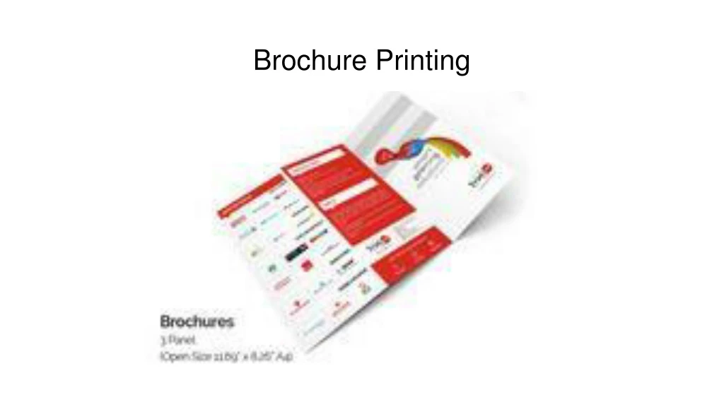 brochure printing