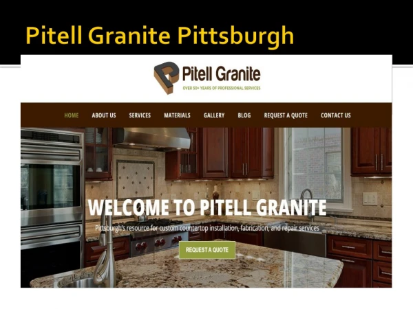 Pitell Granite | Countertop Installation, Fabrication &amp; Repair Experts