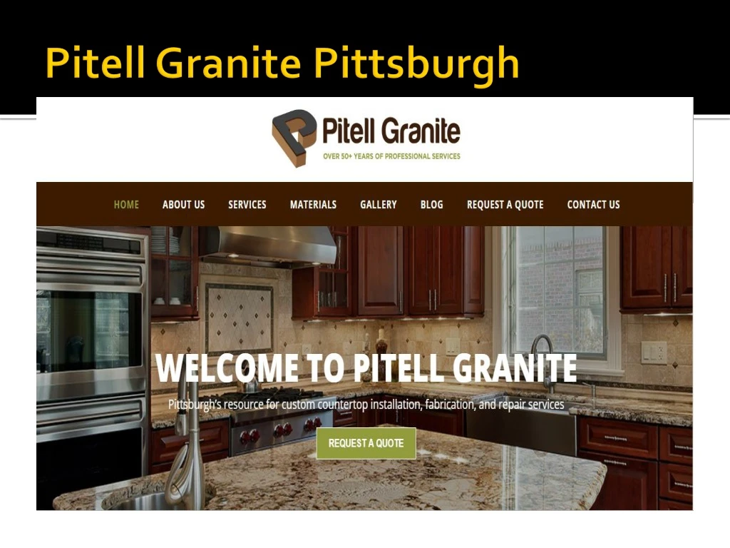 p itell granite pittsburgh