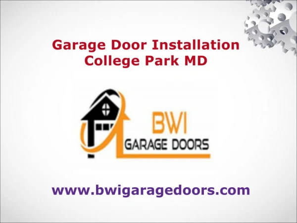 Garage Door Installation College Park MD