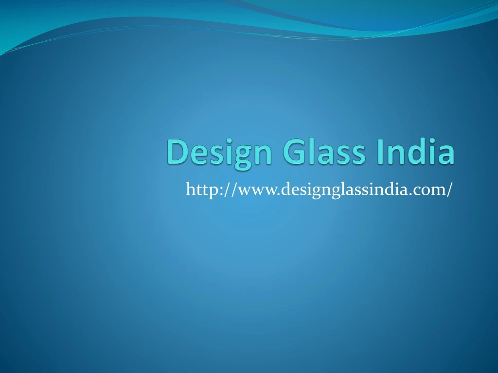 design glass india