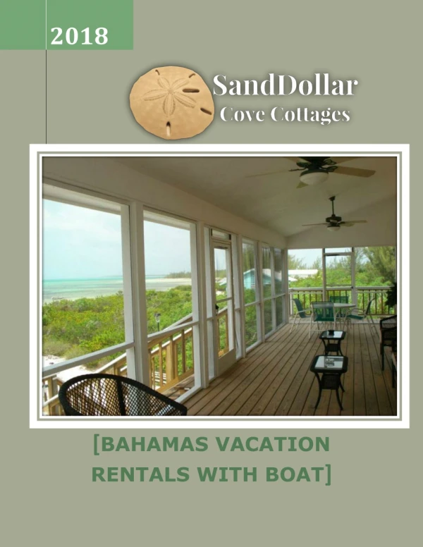 Bahamas vacation rentals with boat