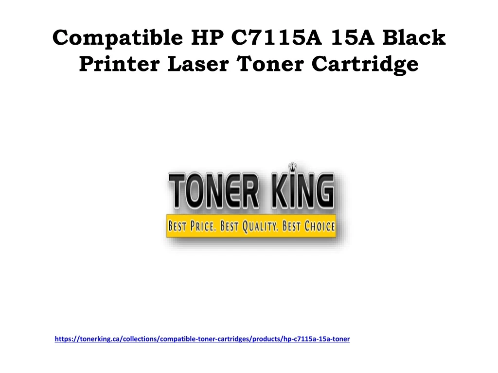 compatible hp c7115a 15a black printer laser