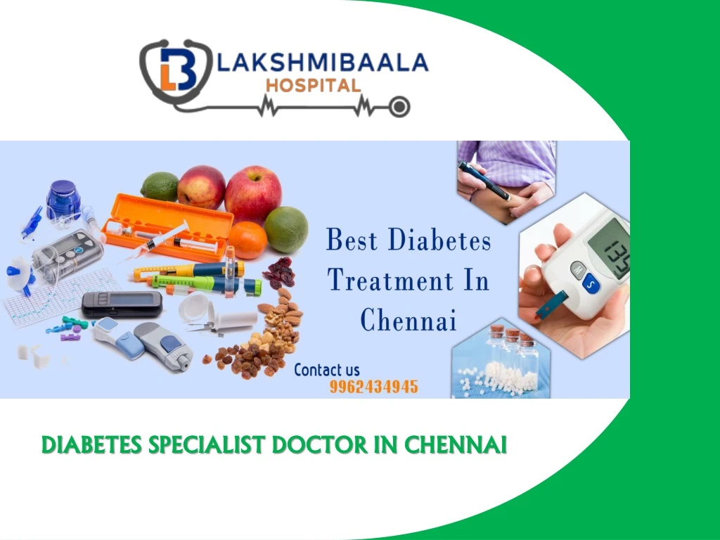 diabetes specialist doctor in chennai