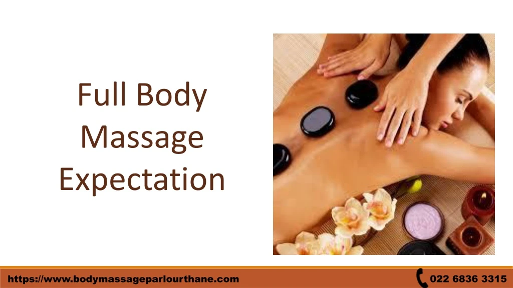 full body massage expectation