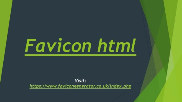 Favicon html