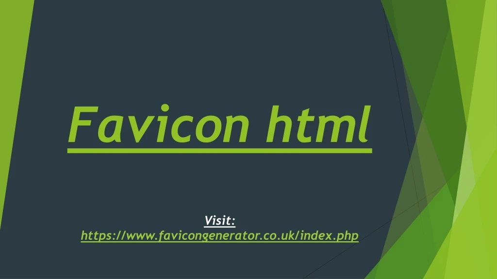 favicon html