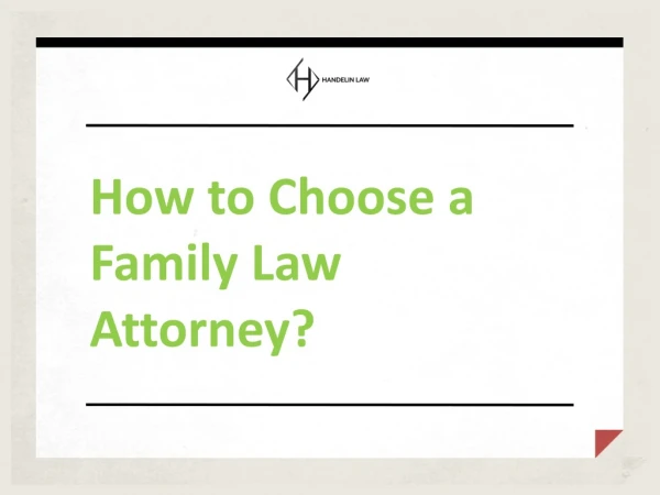 Family Law Attorney Help in Times of Need