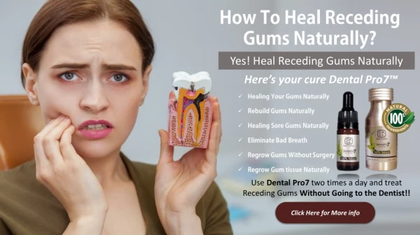 Healing Receding Gums Naturally