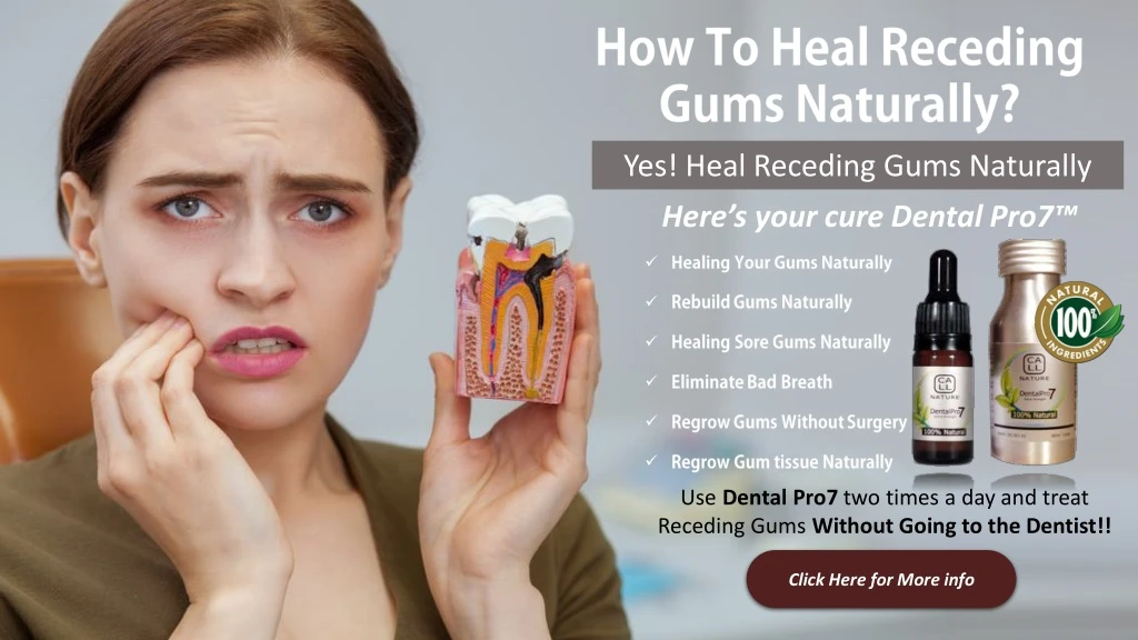 yes heal receding gums naturally