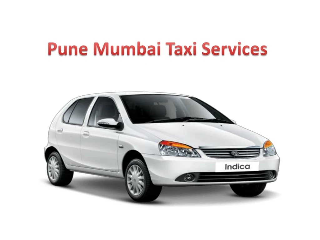 pune mumbai taxi services