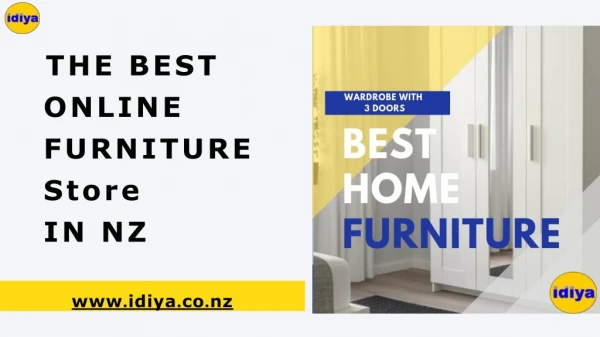 The Best Online Furniture Store In Nz: Idiya.co.nz