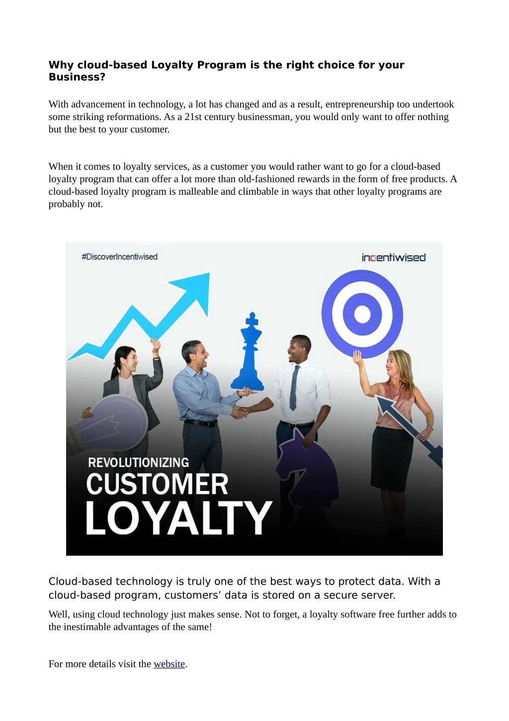 why cloud based loyalty program is the right