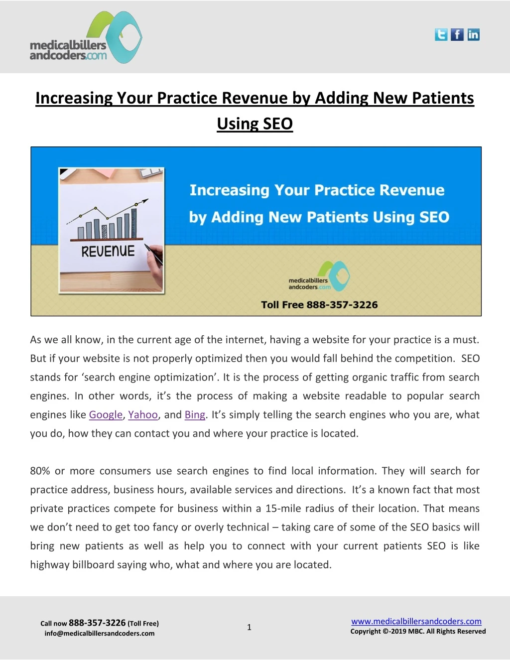 increasing your practice revenue by adding