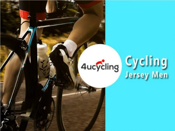 Cycling Jersey Men – 4 U Cycling