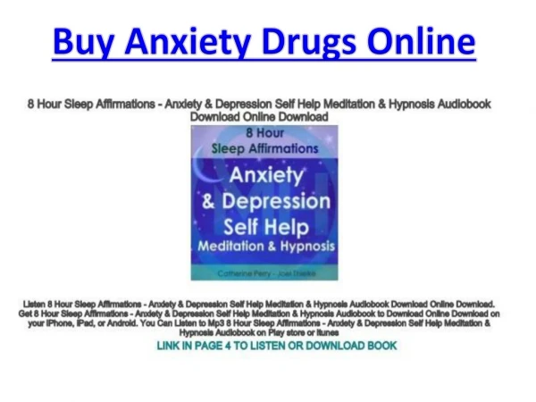 Buy Medication for Anxiety Online in a Few Simple Steps