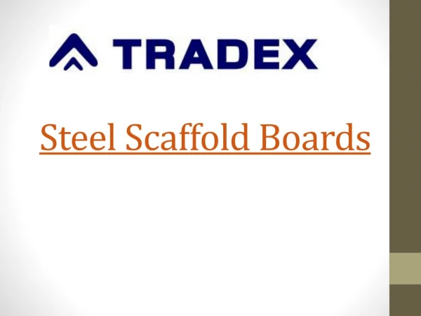 steel scaffold boards
