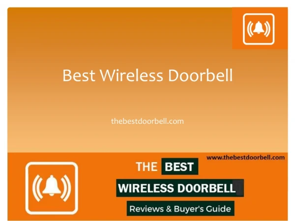 Best Wireless Doorbell 2019 Reviews
