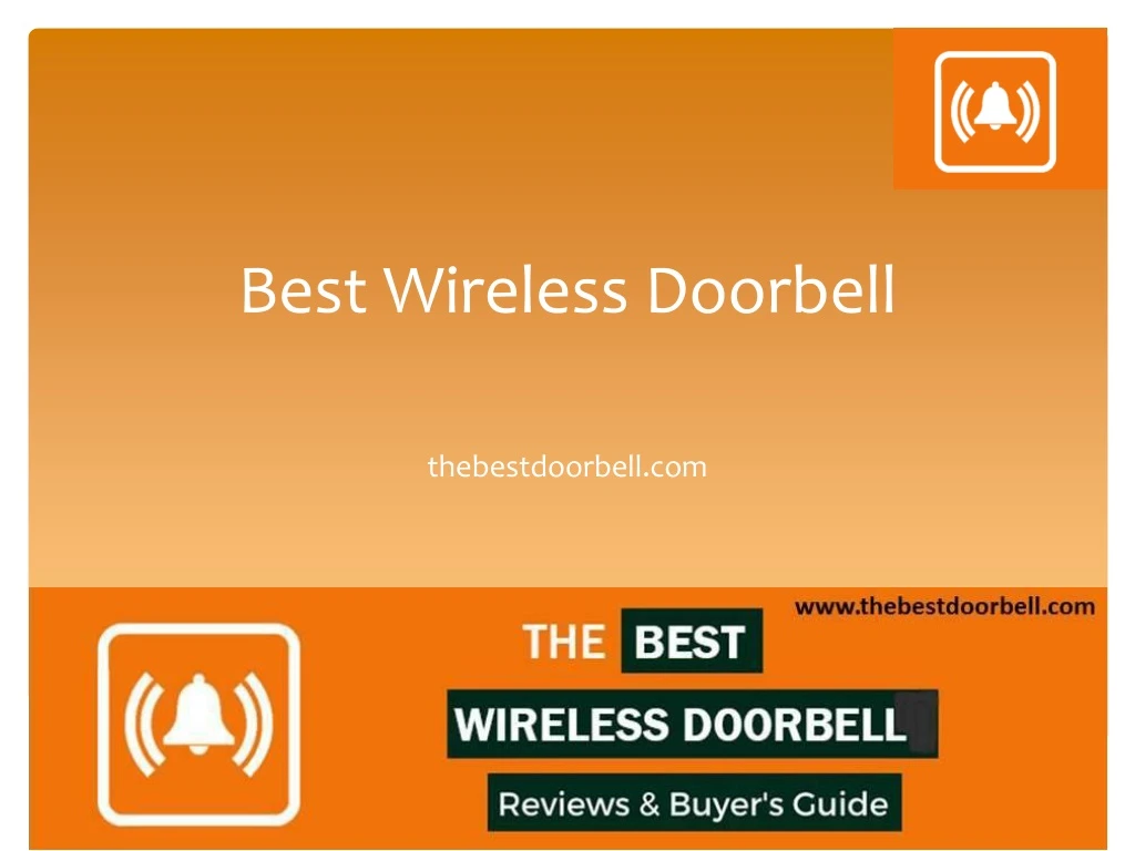 best wireless doorbell