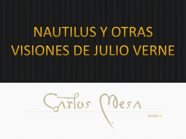 nautilus y otras visiones de julio verne