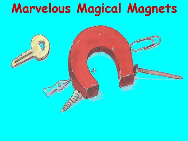 Marvelous Magical Magnets