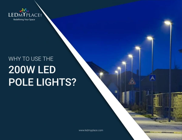 5 Best Features, Benefits and Applications of 200W LED Pole Light