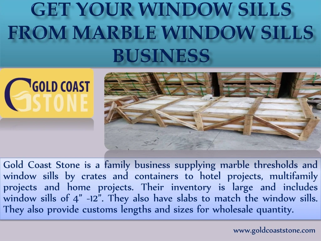 get your window sills from marble window sills business