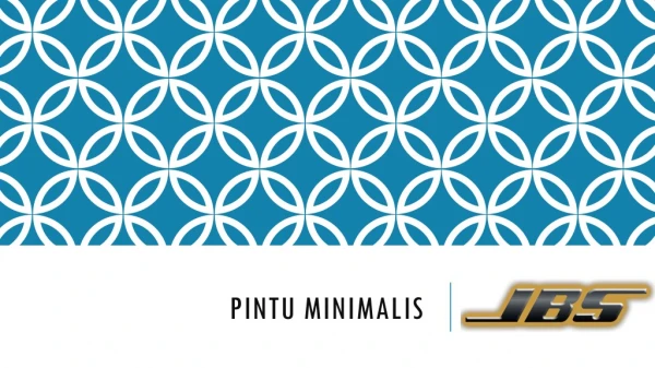 pintu minimalis