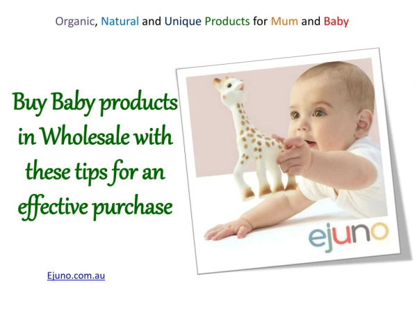 buy baby products in wholesale with these tips for an effective purchase