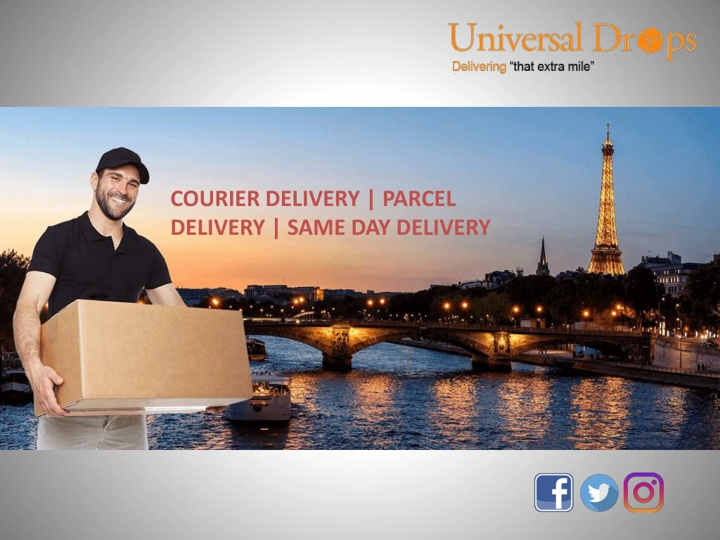 courier delivery parcel delivery same day delivery